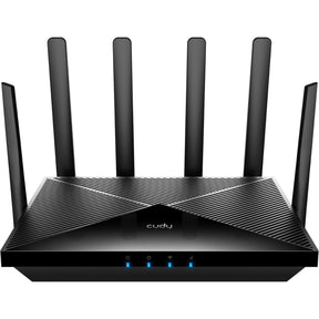 Cudy ac1200 Wi-Fi 4g LTE-cat6 gigabitowy router mesh (czarny, siatka, aplikacja, 2x gniazdo nano SIM)