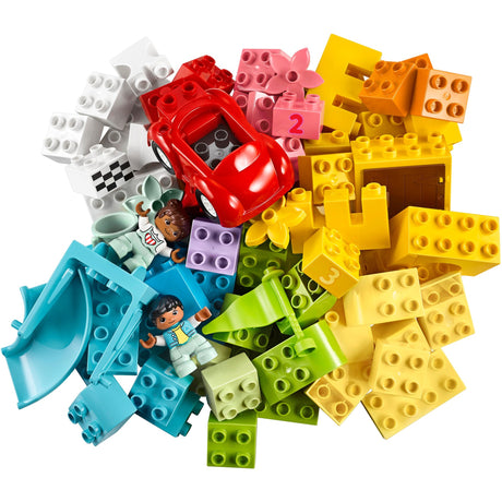Lego Duplo - zabawki konstrukcyjne z luksusowych pudełek do przechowywania (10914)