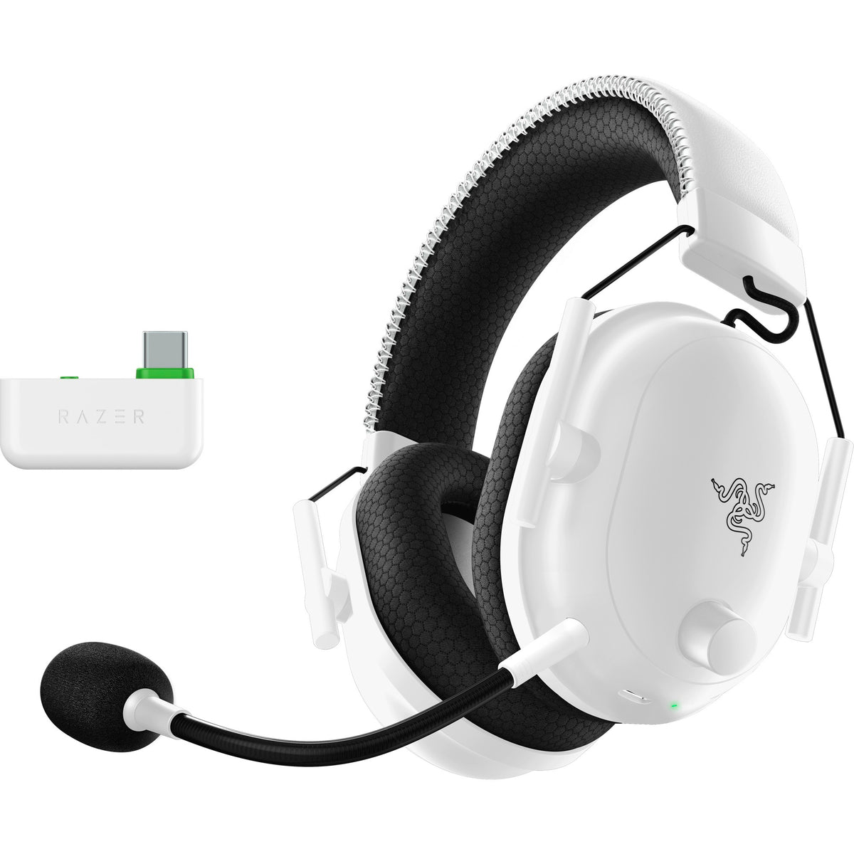 Razer Blackshark V2 Pro do gamingowego zestawu słuchawkowego nausznego Xbox (biały, PC, Xbox Series X|S, Xbox One, PS4)