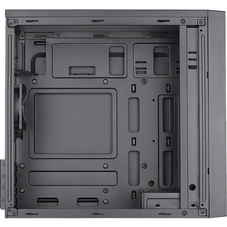 Obudowa mini tower Aerocool CS-108 (czarna | 2x USB-A)