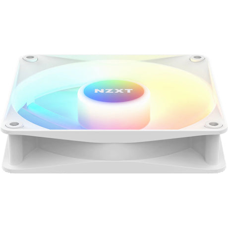 Wentylator z rdzeniem rgb Nzxt f120 rgb (biały, 120 x 120 x 26 mm, pwm)