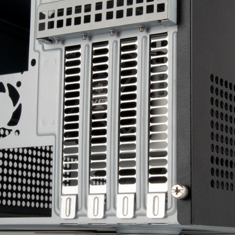 Obudowa mini tower Silverstone sst-cs351 (czarna | 2x USB-A | 1x USB-C)