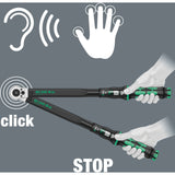 Klucz dynamometryczny Wera Click-Torque c 3 push r l (czarno-zielony, 40-200 nm)