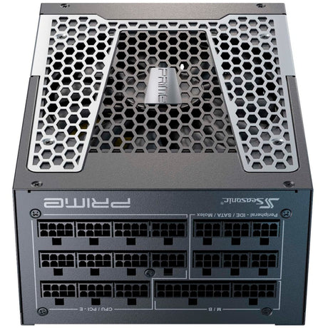 Modułowy zasilacz Seasonic Prime PX-1600 o mocy 1600 W (czarny, 2x 12VHPWR, 8x PCIe)