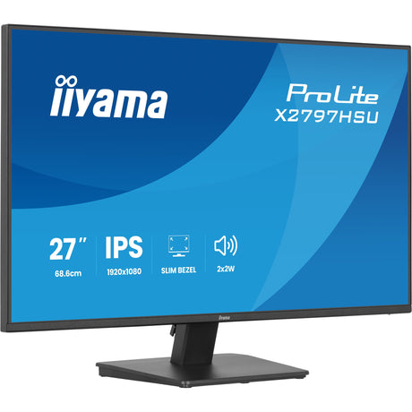 Monitor Iiyama prolite x2797hsu-b1 27 (czarny, 120 Hz, HDMI, Display Port, USB-C, audio)