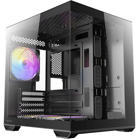 Obudowa mini tower Antec cx60m argb (czarna | 3x usb-a | rgb | szkło hartowane)