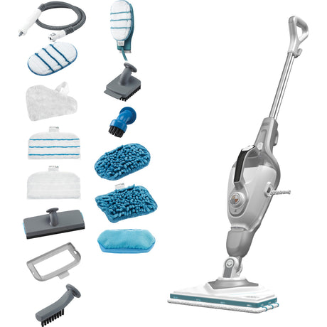 Odkurzacz parowy Black+decker bhsm1615dsg (srebrno-biały)