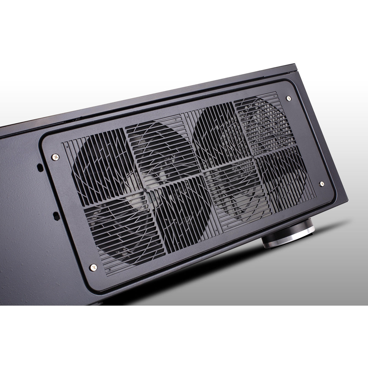 Obudowa Silverstone Grandia GD07B HTPC (czarna | 2x USB-A)