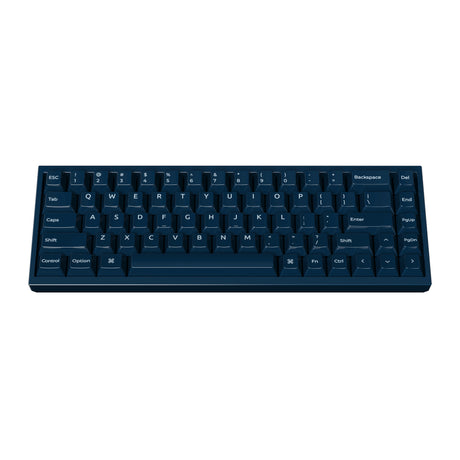 Keychron q16 on 8k klawiatura z przełącznikiem magnetycznym (niebieska, układ amerykański (qwerty), ultraszybka limonka, 65%, rgb, hot swap, 8k)