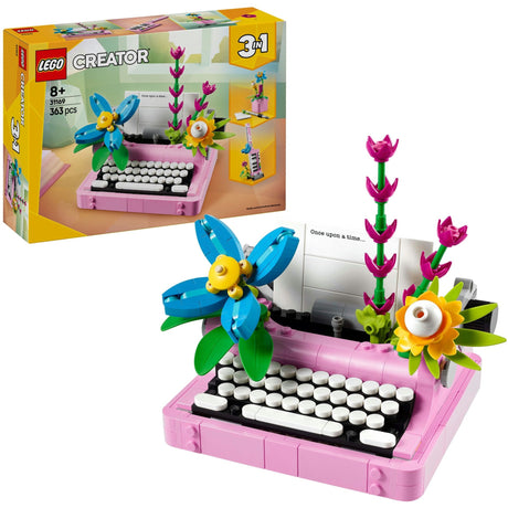 Lego Creator Maszyna do pisania 3w1 z kwiatami - 31169