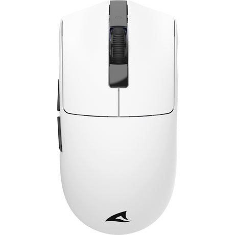 Mysz do gier Sharkoon Fireglider One (biała, 400–12 000 dpi, 2,4 GHz USB)