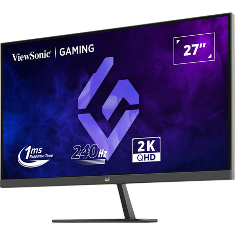 Monitor do gier Viewsonic vx2758a-2k-pro-3 27 (czarny (matowy), 2x HDMI | 1x port wyświetlacza | HDR10 | 240 Hz)
