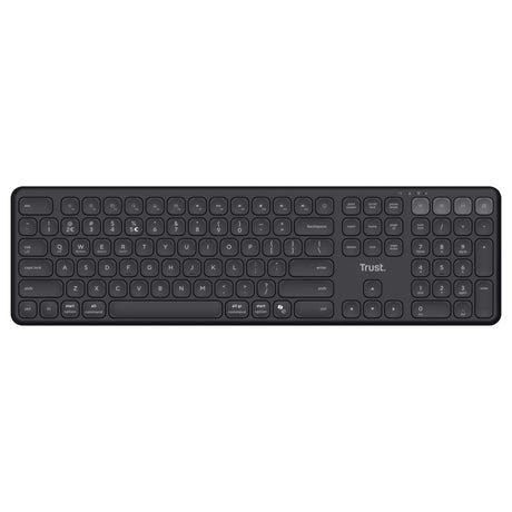 Zaufaj bezprzewodowej klawiaturze Vaiya (czarna, układ amerykański (qwerty), 100%, bluetooth 2,4 GHz)