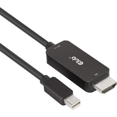 Kabel Club 3D mini displayport 1.4 na HDMI (czarny, 1,8 m)