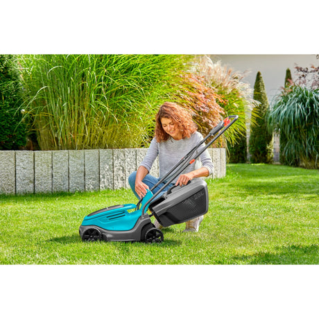 Kosiarka Gardena powermax 30 18v p4a solo akumulator bez akumulatora, bez ładowarki 18 v szerokość cięcia max. 300 mm