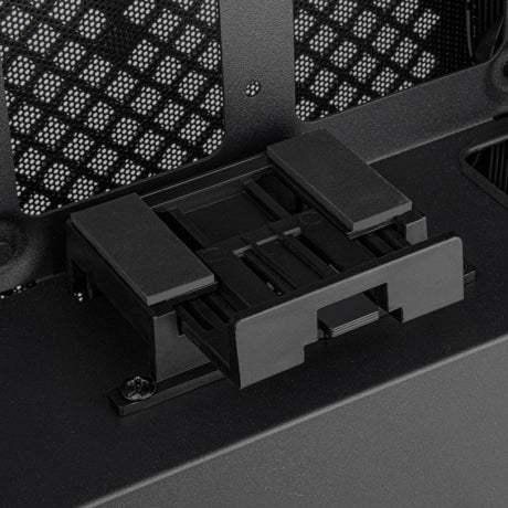 Obudowa mini tower Silverstone milo 12 (czarna | 2x USB-A | 1x USB-C)