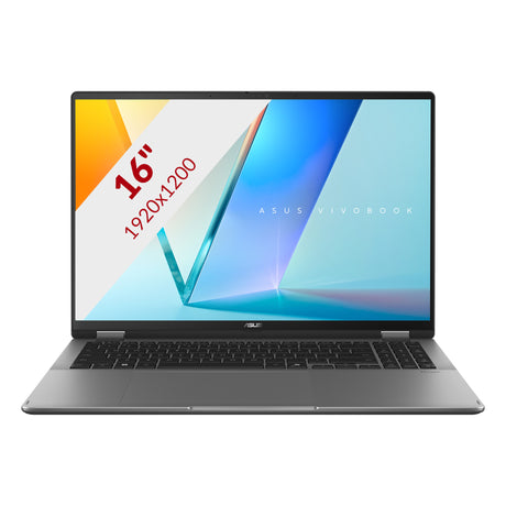 Asus vivobook 16 flip tp3607sa-si099w 16 copilot+ laptop 2 w 1 (szary | rdzeń ultra 7 258v | grafika arc | 32 GB | 1 TB SSD | dotyk)
