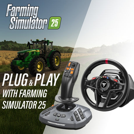 Thrustmaster t128 simtask farming pack simulatorset (zwart, playstation 5, pc)
