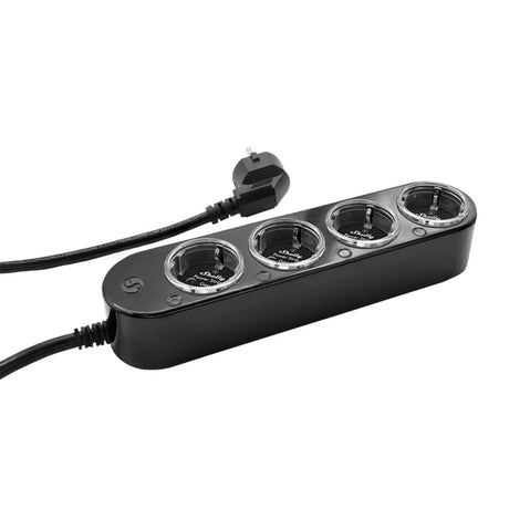 Listwa zasilająca Shelly gen4 (czarna, wifi, bluetooth, zigbee)