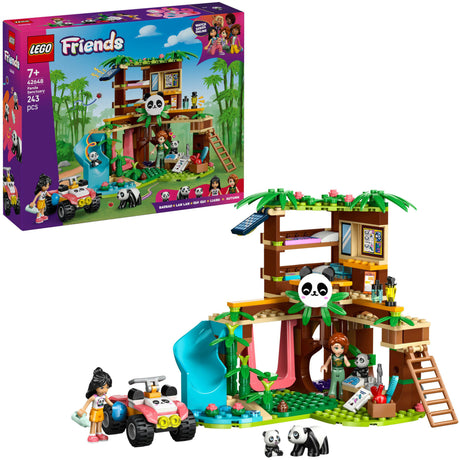 Lego® Friends schronienie dla pandy, zestaw do budowania, zabawka - 42648