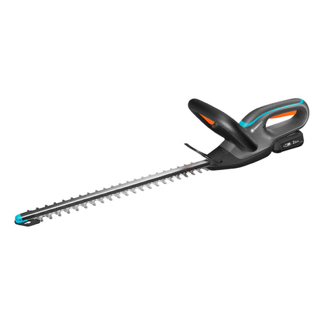 Zestaw akumulatorowych nożyc do żywopłotu Gardena Easycut 45 18 V p4a (szary turkusowy, 14734-20, akumulator i ładowarka w zestawie)