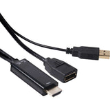 Club 3D HDMI > Adapter DisplayPort (czarny, 0,18 m)