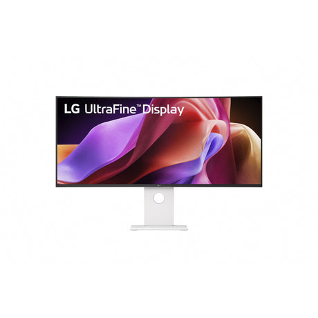 Lg ultrafine 40u990a-w 40 4k ultra hd curved ultrawide monitor (wit zwart, 1x displayport, 2x hdmi, 5x usb-c, 2x usb-a, 2x thunderbolt, 1x rj-45, 120 hz)