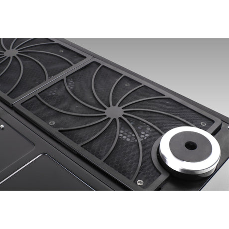 Obudowa Silverstone SST-GD07B-C HTPC (czarna | 1x USB-A | 1x USB-C)