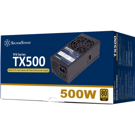 Zasilacz Silverstone sst-tx500-g 500 W (czarny, 2x pcie)