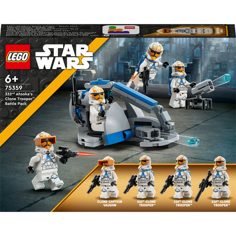 Lego star wars - zestaw bojowy żołnierza klonów 332. Ahsoki (75359)