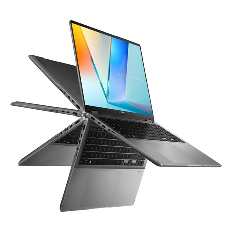 Asus vivobook 16 flip tp3607sa-si099w 16 copilot+ laptop 2 w 1 (szary | rdzeń ultra 7 258v | grafika arc | 32 GB | 1 TB SSD | dotyk)