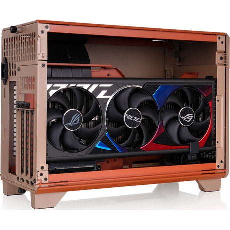 Obudowa mini tower Thermaltake tr100 żwirowo-piaskowa (jasnobrązowy | 2x USB-A | 1x USB-C)