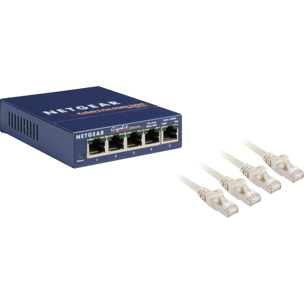 Przełącznik Netgear gs105ge (niebieski, sprzedaż detaliczna)