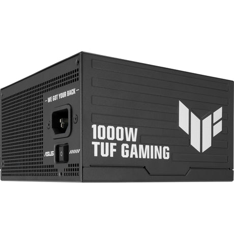 Asus tuf gaming platinum modulaire 1000 watt voeding (zwart, 1x 12v-2x6, 3x pcie)