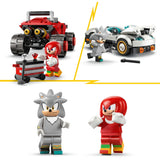 Lego Sonic the Hedgehog 77118 Samochód Silvers kontra Monster Truck Knucklesa