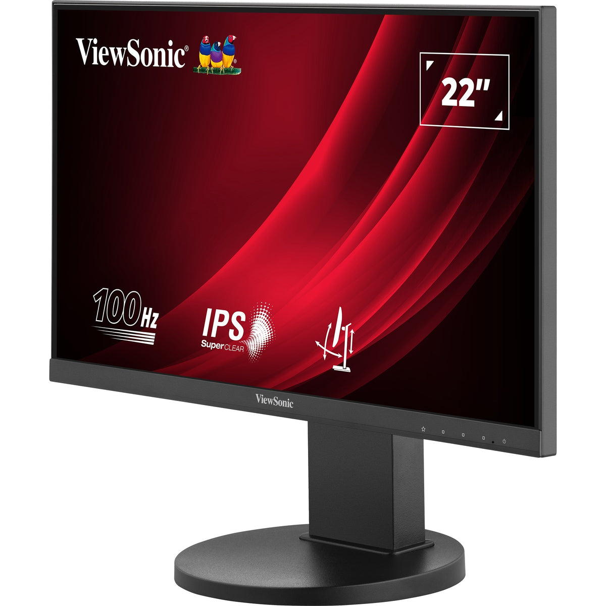 Monitor Viewsonic vg2208a-hd 22 (czarny, 1x hdmi, vga, 100 hz)