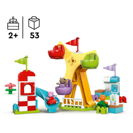 Lego ® duplo® Jarmark Świnki Peppy - zabawki dla najmłodszych - 10453