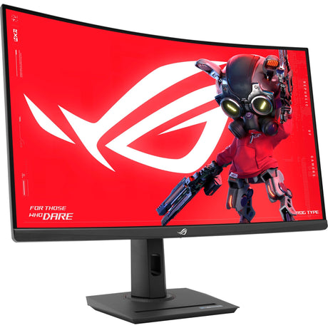 Zakrzywiony monitor do gier Asus ROG Strix XG32WCS 32 (czarny, HDMI, DisplayPort, USB-C, 180 Hz)