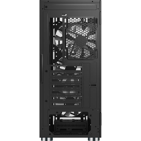 Obudowa midi tower ze szkła Montech x3 (czarna | 3x USB-A | RGB | szkło hartowane)
