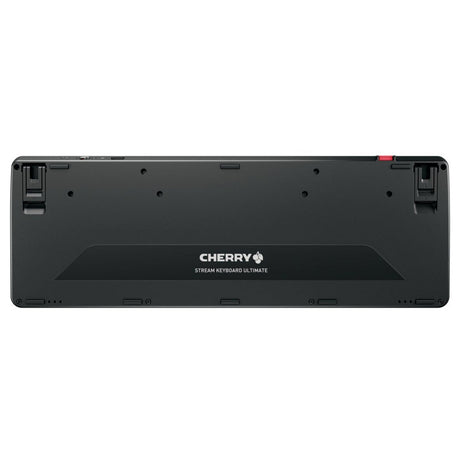 Zestaw komputerów stacjonarnych Cherry Stream Ultimate Wireless (czarny, układ amerykański (QWERTY), technologia nożycowa sx, 100%, 4000 dpi, białe diody LED, abs, Bluetooth USB 2,4 GHz)