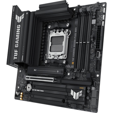 Płyta główna Asus Tuf Gaming B850M-Plus Wi-Fi Socket AM5 (2,5 GB-LAN, Wi-Fi 6e, BT, dźwięk, µATX)