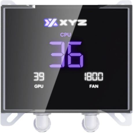 Chłodzenie wodne Xyz pc gear hydrotemp aio 240 (biały, argb, pwm)