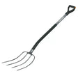 Fiskars ergonomiczne widły do obornika - widły do kompostu - widły ogrodowe - 136 cm