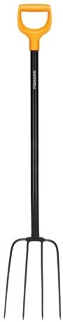 Widły do obornika Fiskars solid™ - widły do kompostu - widły ogrodowe - 126 cm