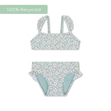 Kwitnie | zielone dziewczęce bikini UV