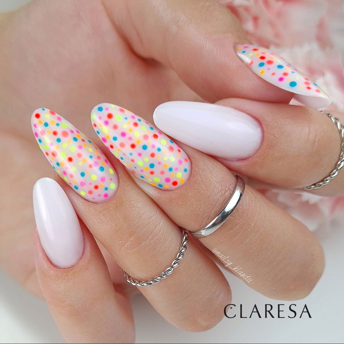 Claresa Lakier Żelowy UV LED 5ml Fluo 4