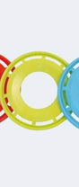 Frisbee Van der Doelen dostępne w kolorze żółtym