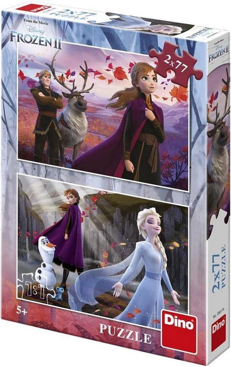 Puzzle Dinotoys - Disney's Frozen II - 2 x 77 elementów