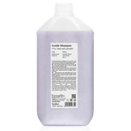 Farmavita Backbar delikatny szampon nr 03 owies i lawenda 5000ml