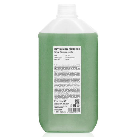 Farmavita Backbar szampon rewitalizujący nr 04 naturalne zioła 5000ml